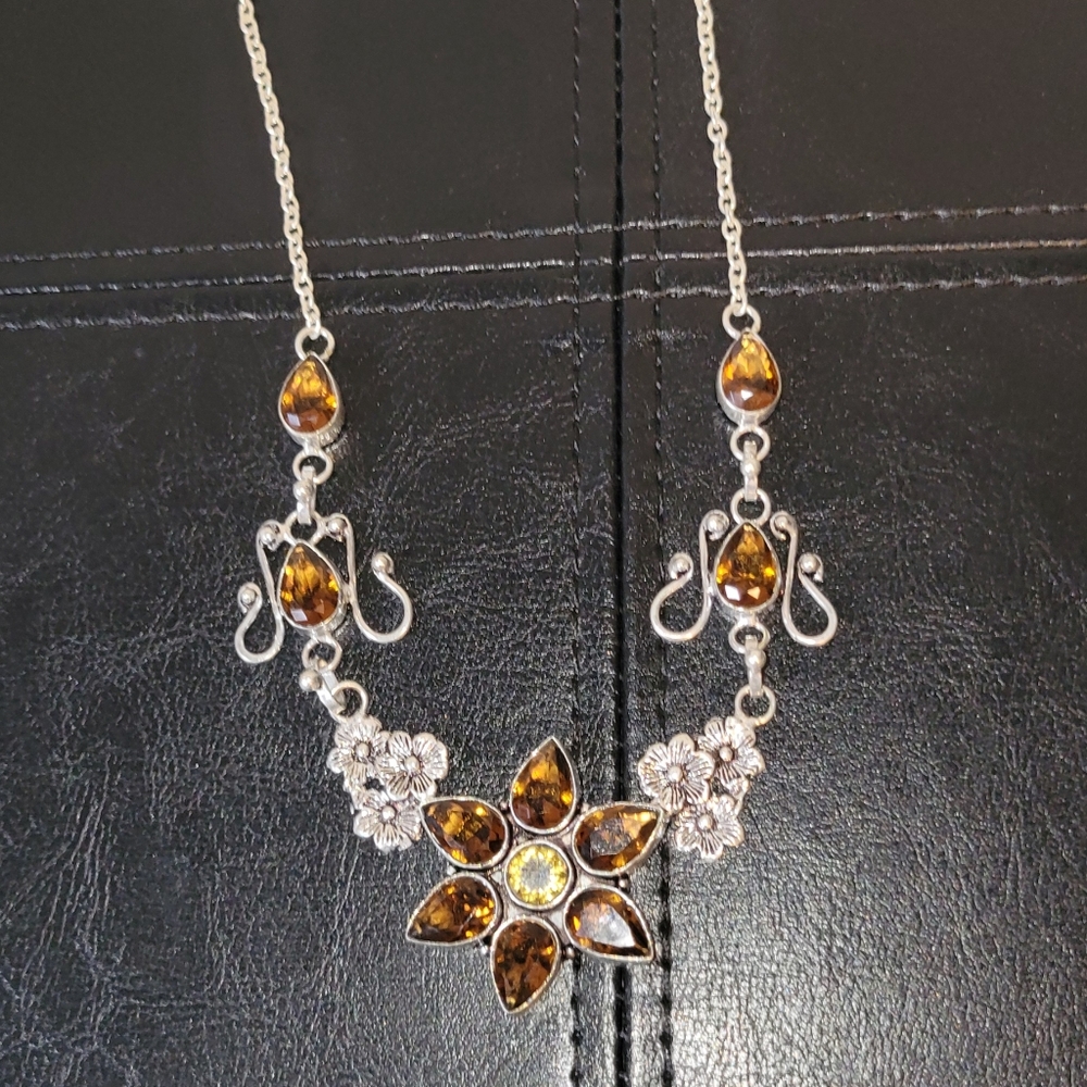Smoky quartz 925
